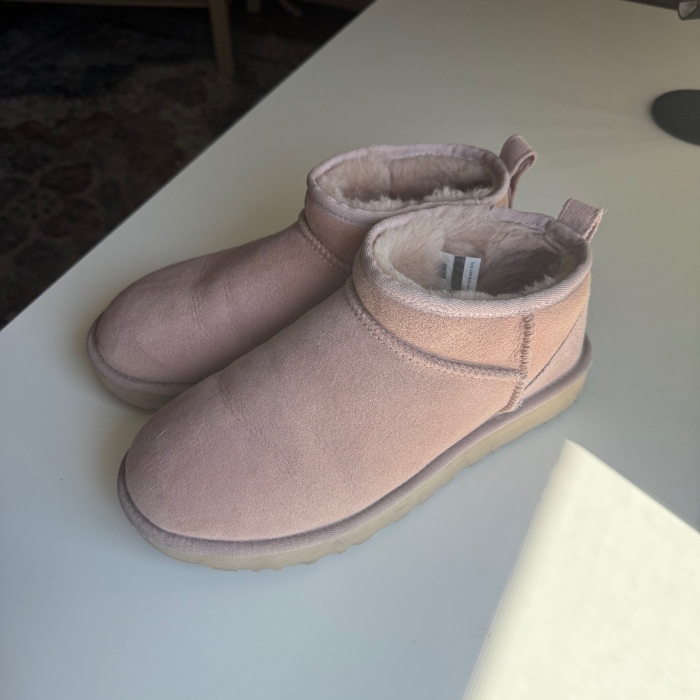 Classic Ultra Mini UGG boots - Rose Grey - Picture 1 of 4